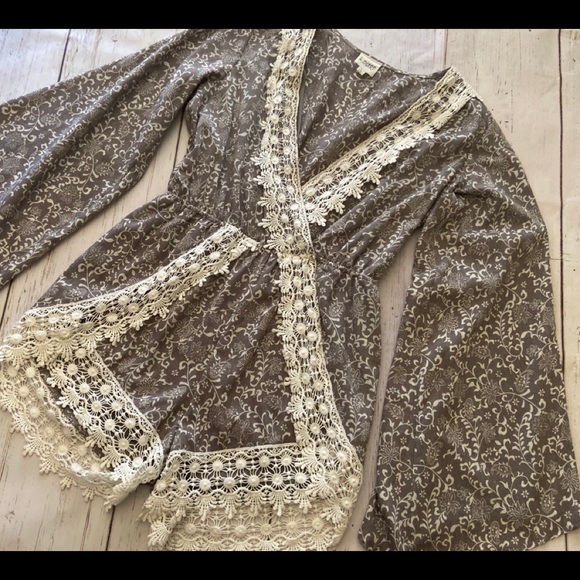 B-Sharp Boho Style Romper - Picture 1 of 5